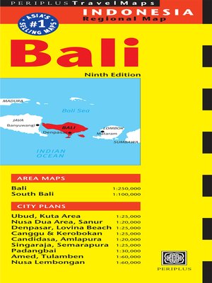 cover image of Bali Travel Map